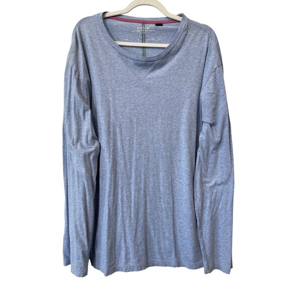 French Connection T Shirt Size XL Crewneck Long Sleeve Pullover Blue Casual Tee - Picture 1 of 5